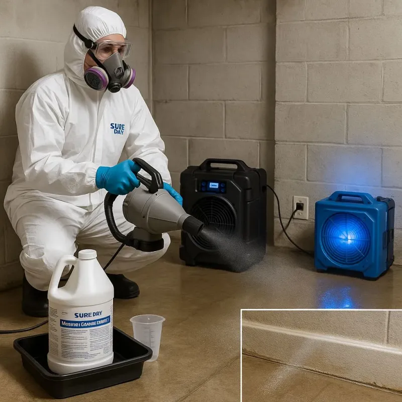 Sanitization and Odor Removal process in Woodward, OK