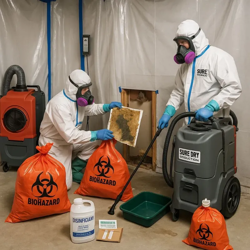 Contaminated Water Handling Protocols process in Woodward, OK