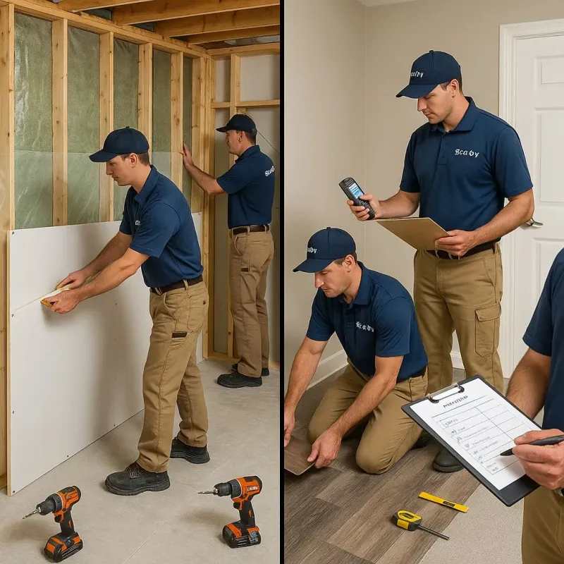 Repairs and Reconstruction process in Woodward, OK