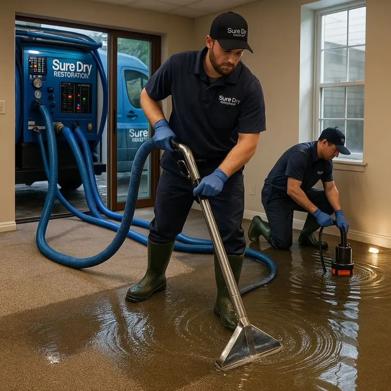 Water Extraction and Removal process in Woodward, OK